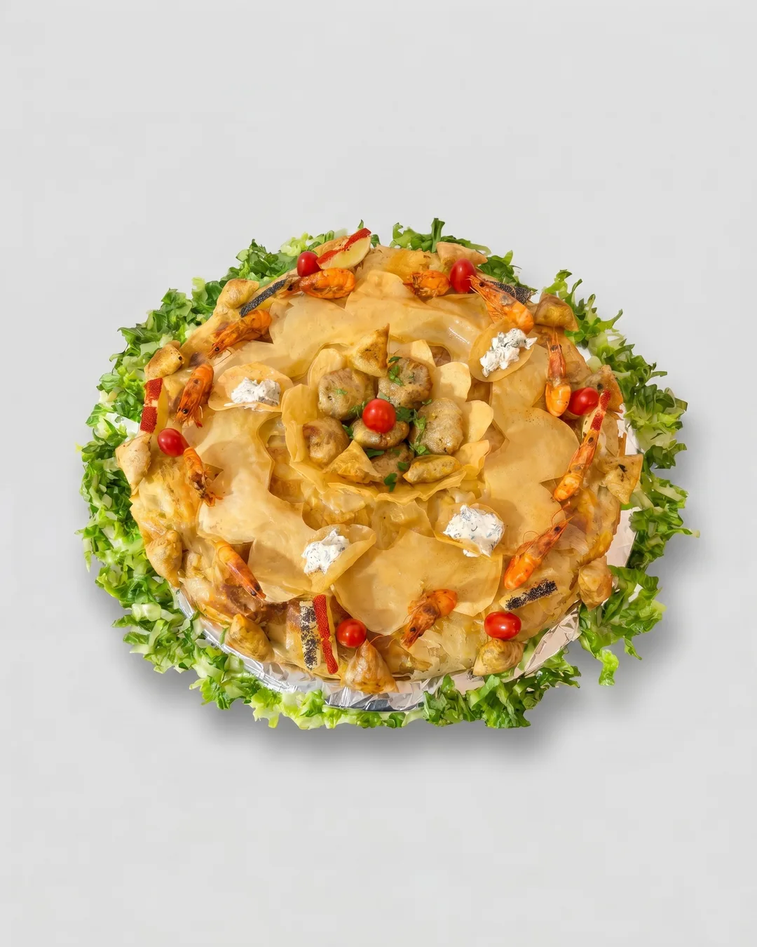 Pastilla poisson/fruits de mer