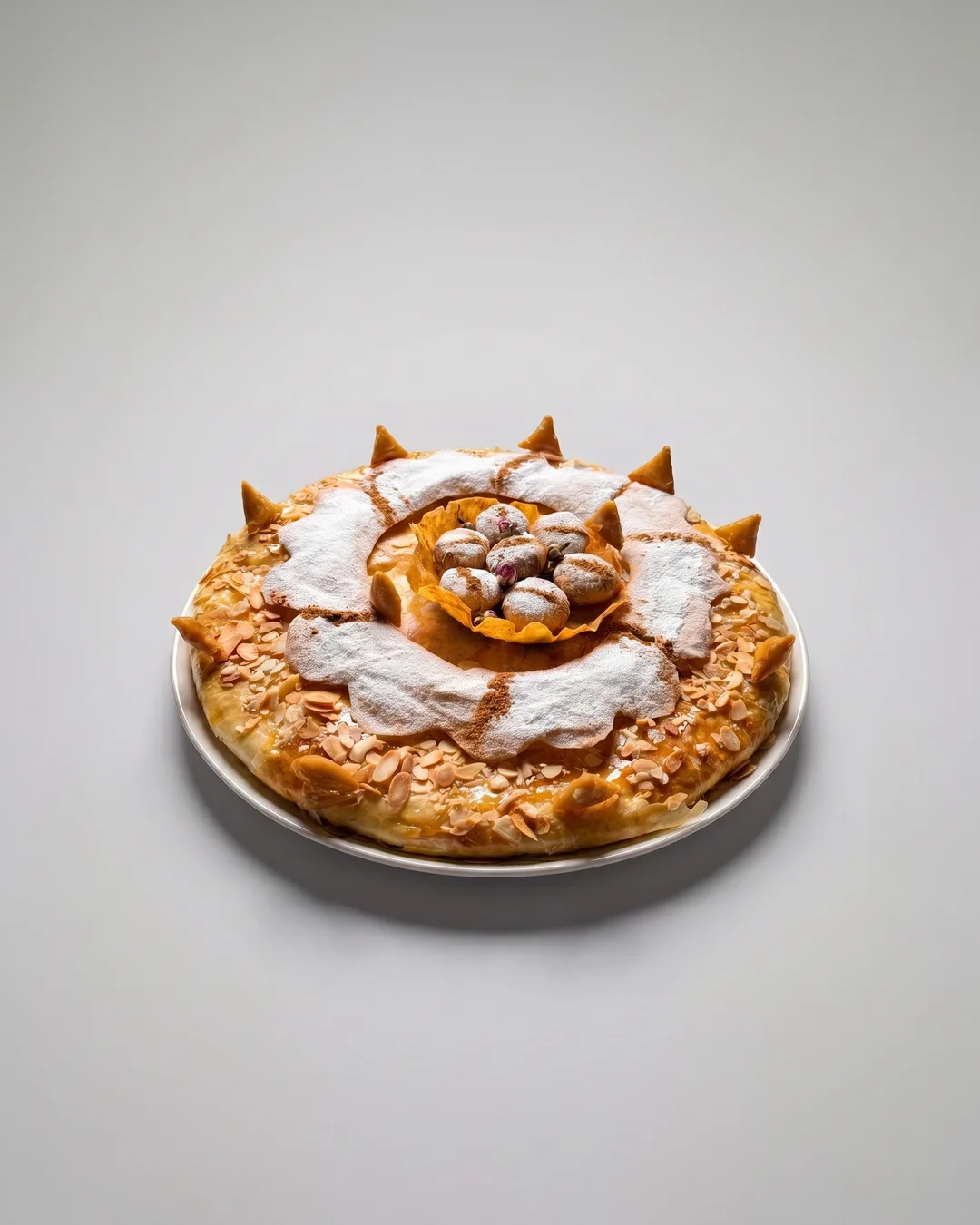 Pastilla poulet amandes